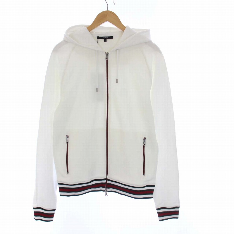 未使用品 グッチ GUCCI シェリーライン ジップアップパーカー 長袖 L