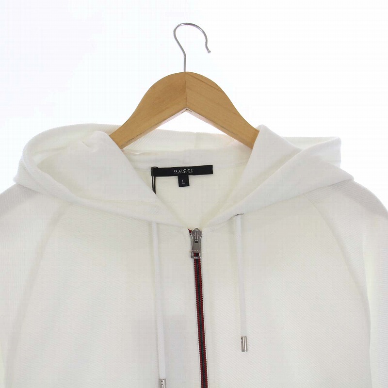 未使用品 グッチ GUCCI シェリーライン ジップアップパーカー 長袖 L