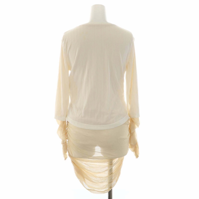 未使用品 タグ付き パーバーズ PERVERZE under see through tee 