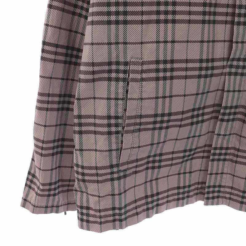 バーバリーブルーレーベル　ノバチェック　ジャケット　ホース刺繍 バーバリーブルーレーベル ノバチェック ジャケット ホース刺繍