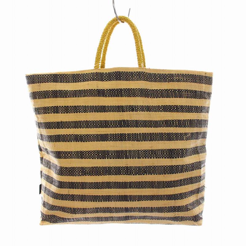 agnes b ラフィア　カゴバッグ agnes b. かごバッグ カゴバッグ ラフィア 2wayトートバッグ
