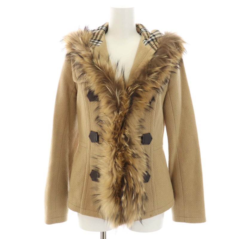 バーバリーブルーレーベル BURBERRY BLUE LABEL ダッフルコート 