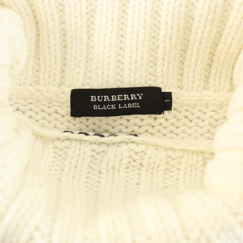 バーバリーブラックレーベル BURBERRY BLACK LABEL ニット セーター 