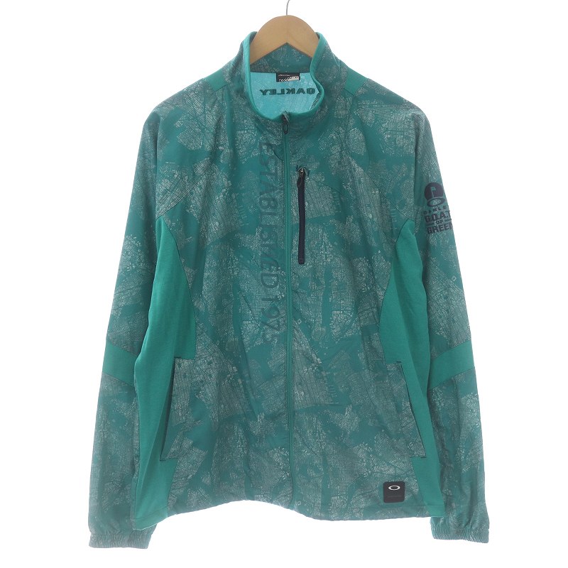 オークリー ゴルフウェア ブルゾン メンズ BARK AERO DELTA JACKET バーク エアロ デルタ ジャケット 412552JP OAKLEY サイズM_ オークリー OAKLEY ゴルフウェア バークハイブリットジャケット Bark