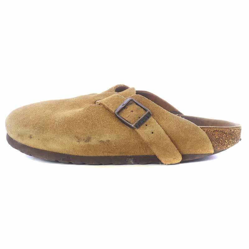 ビルケンシュトック BIRKENSTOCK ボストン サンダル スエード 23cm 茶  
