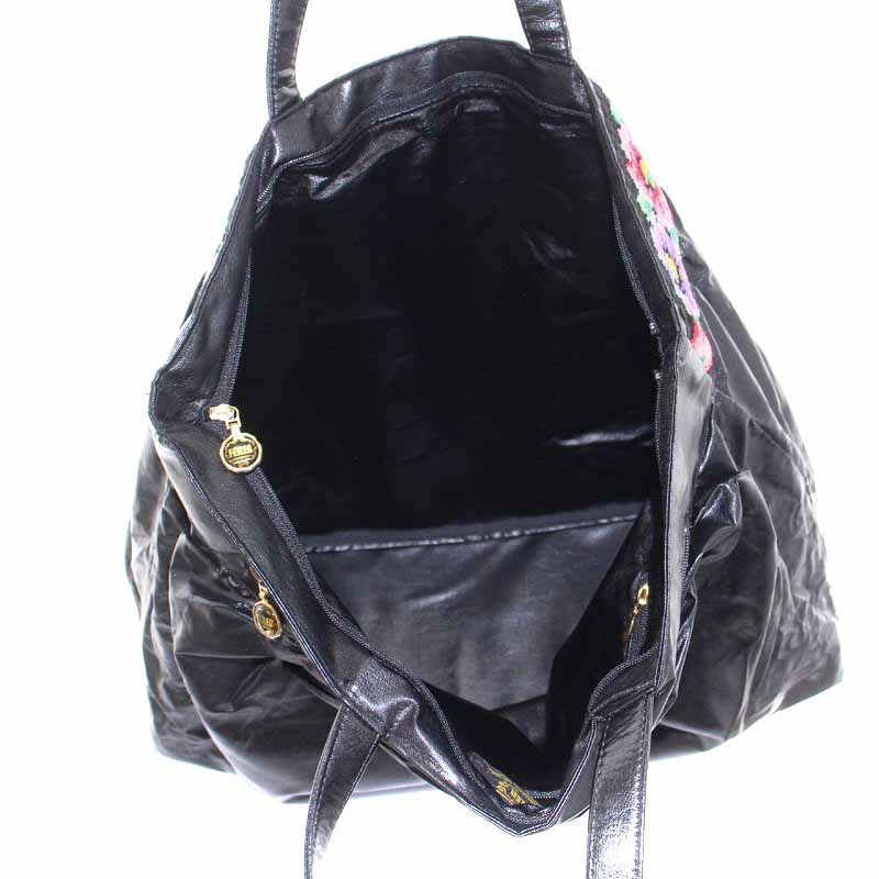 新品未使用　FEILER フェイラー　ハンドバッグ　ブラック 中古・古着通販】FEILER (フェイラー) ハンドバッグ ブラック 未