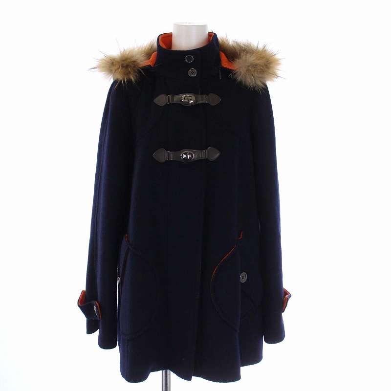 BURBERRY BLUE LABEL 毛皮コート 38 BURBERRY BLUE LABEL 毛皮コート