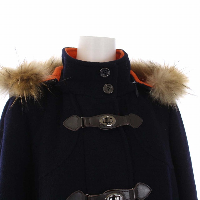 バーバリーブルーレーベル BURBERRY BLUE LABEL フーテッドコート