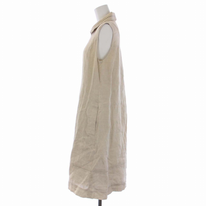 フォクシー FOXEY Dress Summer Leaf シャツ ワンピース ひざ丈 