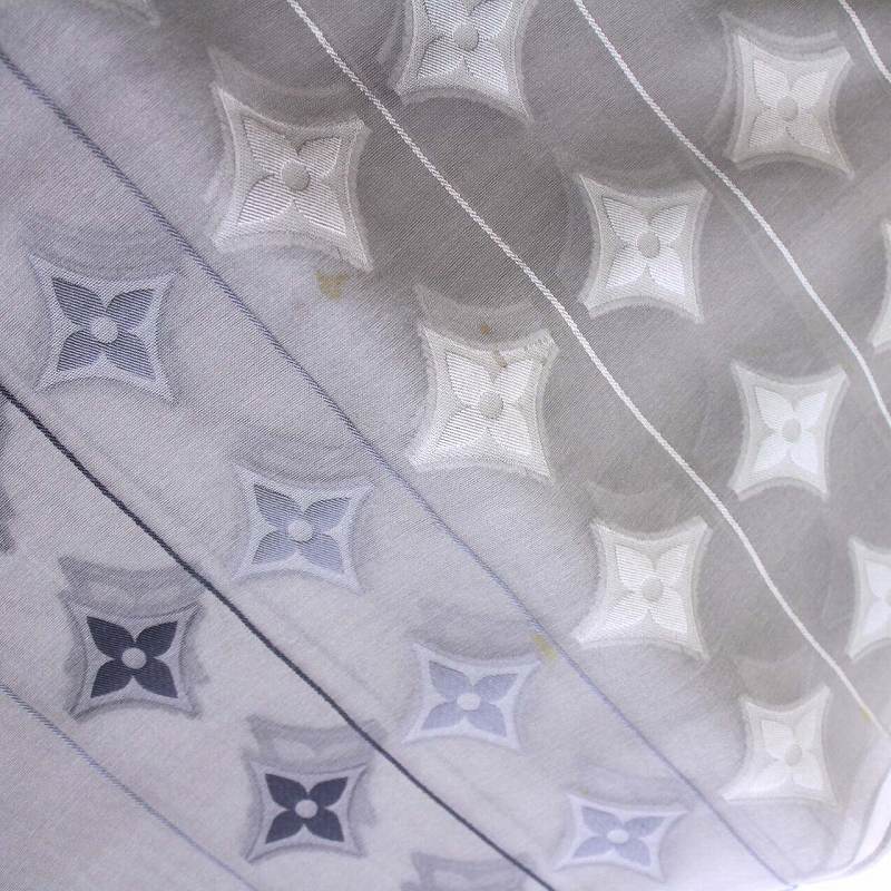 ルイヴィトン LOUIS VUITTON モノグラム シアーストール ショール 絹