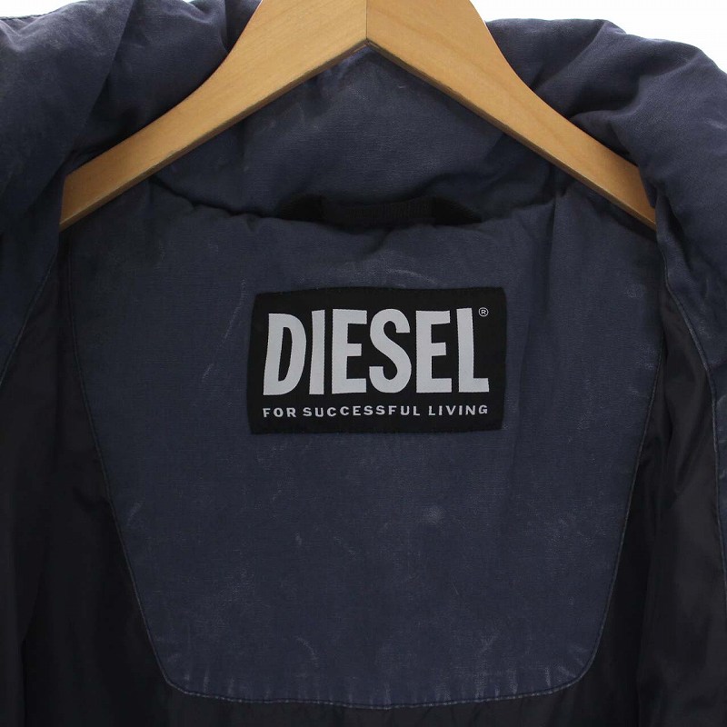 ディーゼル DIESEL W-EVACID ガーメントダイ ブリーチデニム ダウン 