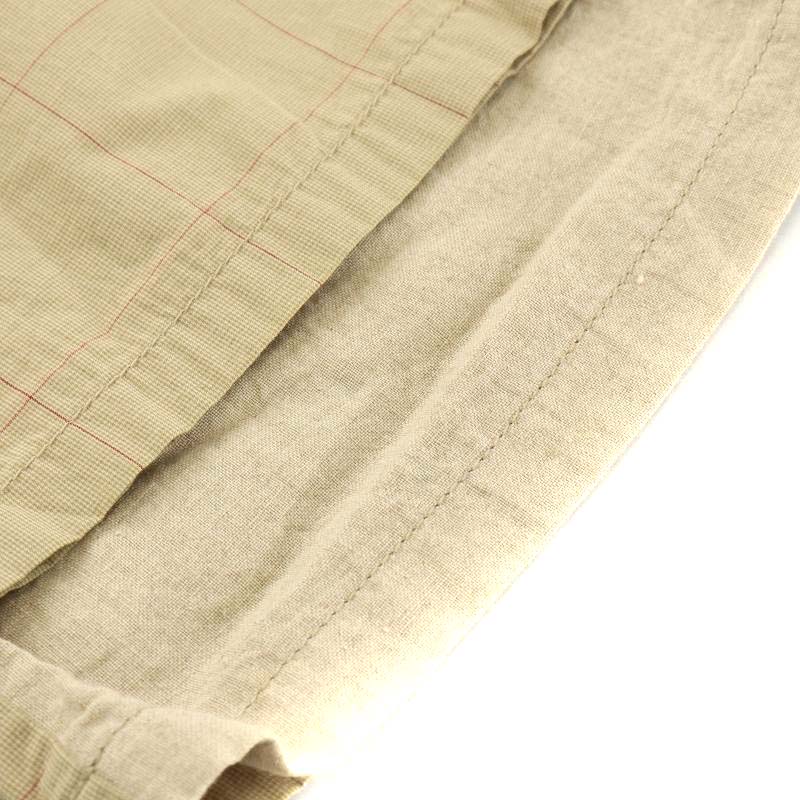 masao shimizu マサオ シミズ パンツ 再構築 ドッキング リネン 麻 2 M