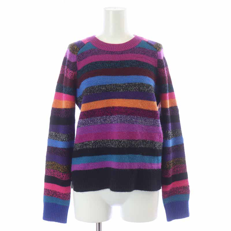 マークジェイコブス MARC JACOBS ニット セーター 長袖 ボーダー 