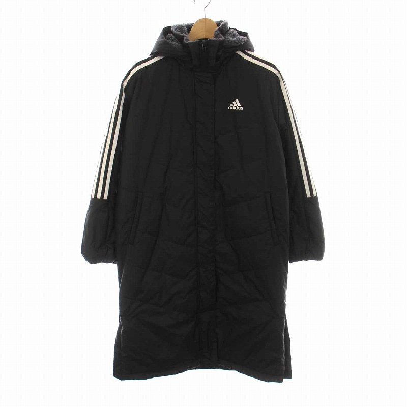 アディダス　adidas キッズ　ボア　ベンチコート　140 サッカー