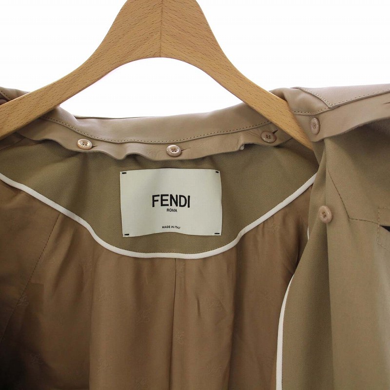 フェンディ FENDI 21AW soprabito cotton トレンチコート アウター