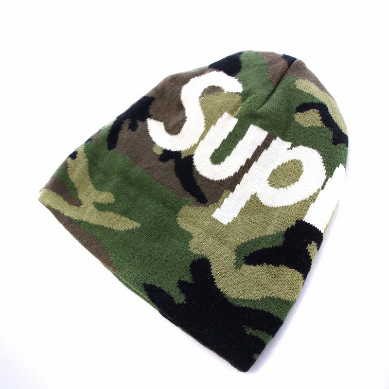 シュプリーム SUPREME 17FW BIG LOGO BEANIE ビッグロゴビーニー 