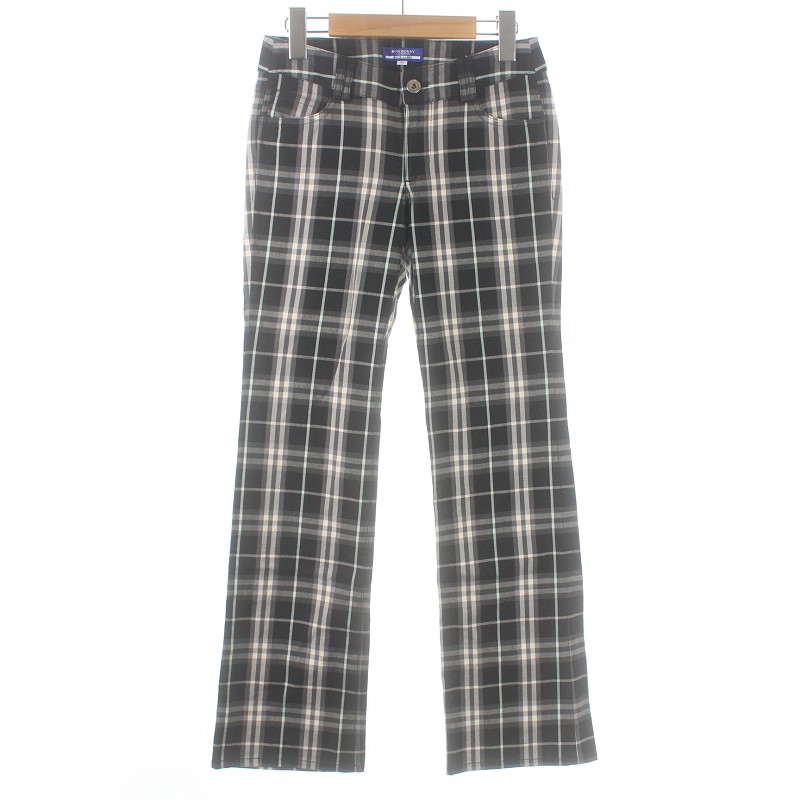 BURBERRY BLUELABEL/チェックストレートパンツ BURBERRY BLUELABEL/チェックストレートパンツ