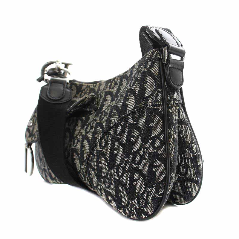 クリスチャンディオール Christian Dior トロッター サドルバッグ 