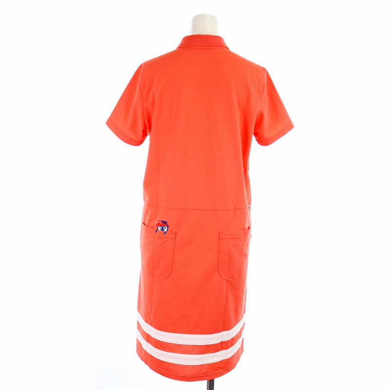 マンシングウェア MUNSINGWEAR BABY PETE ポロワンピース 鹿の子