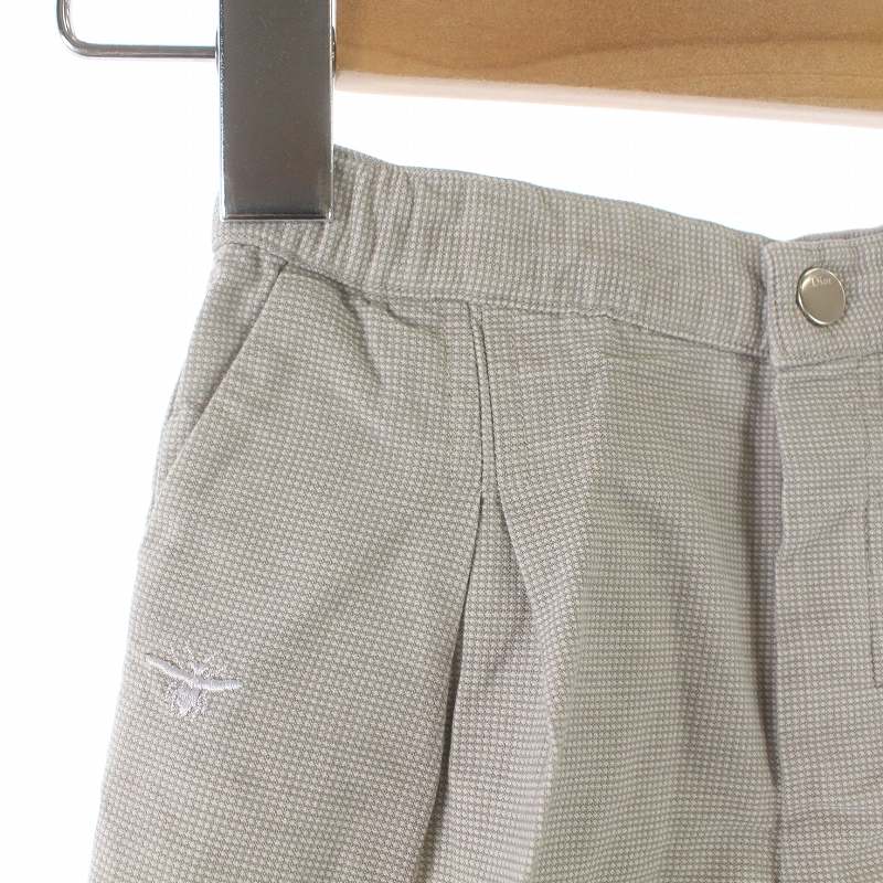 ベビーディオール baby Dior ショートパンツ ハーフ タック チェック