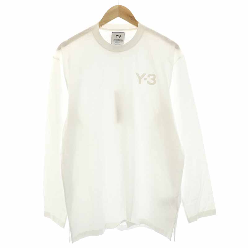 未使用品 ワイスリー Y-3 ヨウジヤマモト M CLASSIC CHEST LOGO LS TEE 