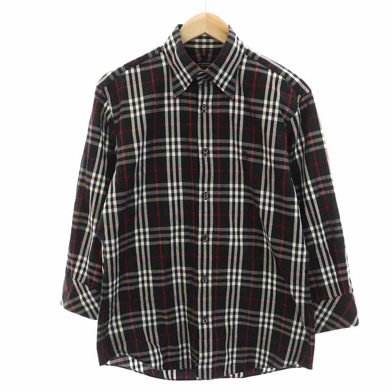 バーバリーブラックレーベル BURBERRY BLACK LABEL カジュアルシャツ 