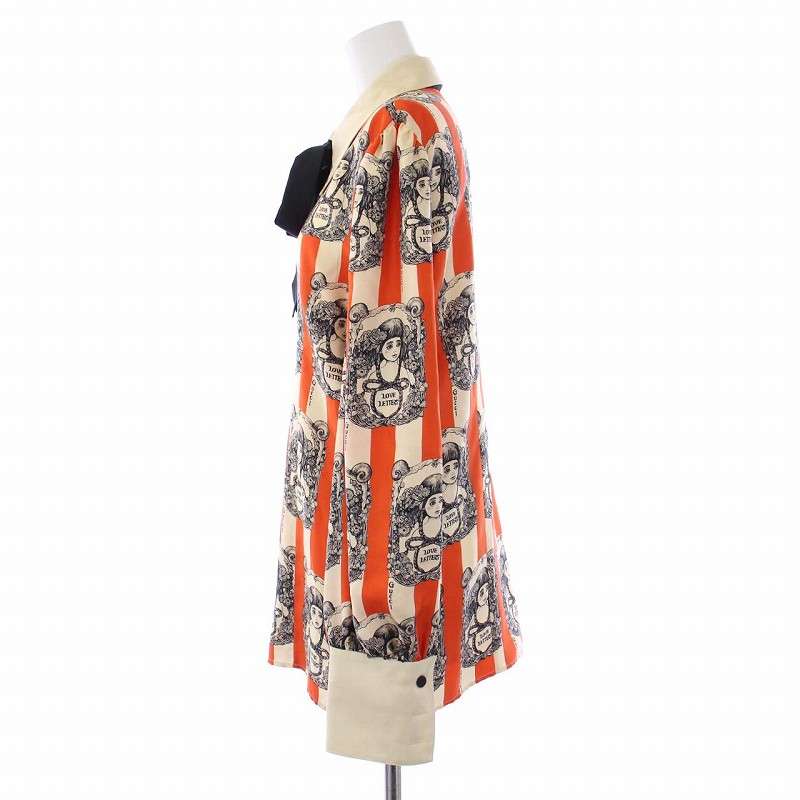 グッチ GUCCI ヒグチユウコ 21AW Love Letters シャツ ブラウス 長袖 