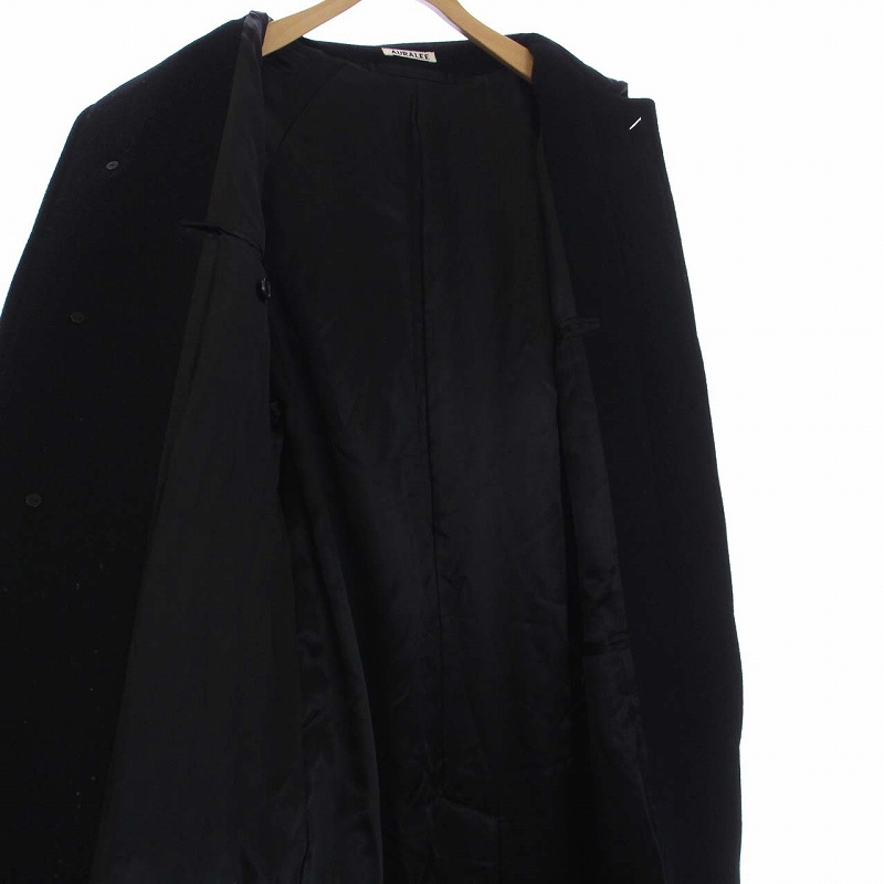 オーラリー AURALEE 21AW CASHMERE WOOL MOSSER SOUTIEN COLLAR COAT 