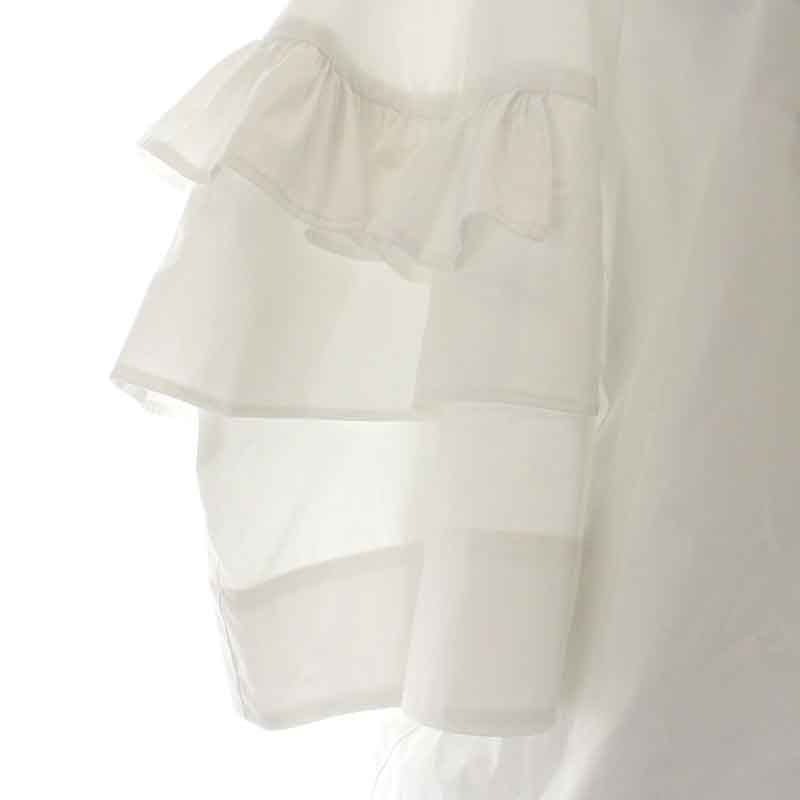 中古】エンフォルド ENFOLD C/PEブロードタックカラー プルオーバー  