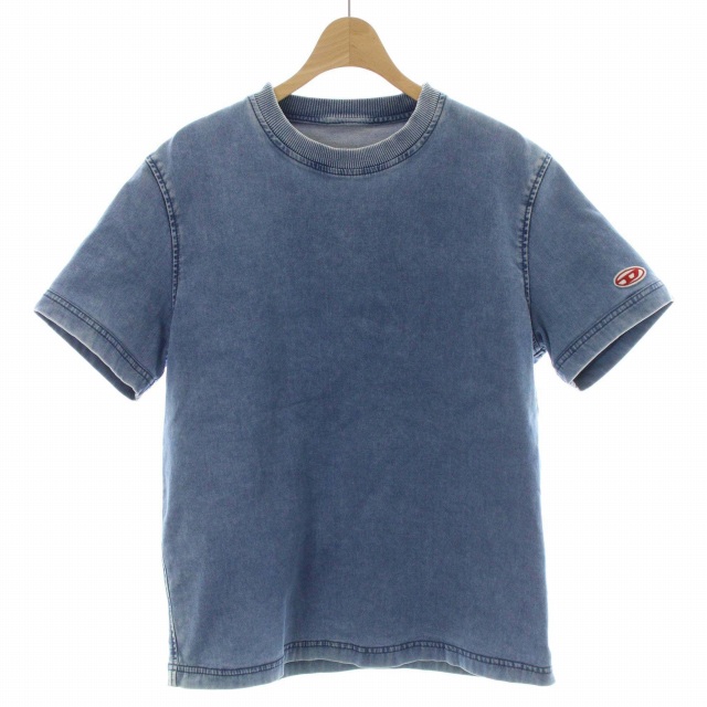 ディーゼル DIESEL D-BIGGOR-NE TRACK DENIM T-SHIRT Tシャツ デニム