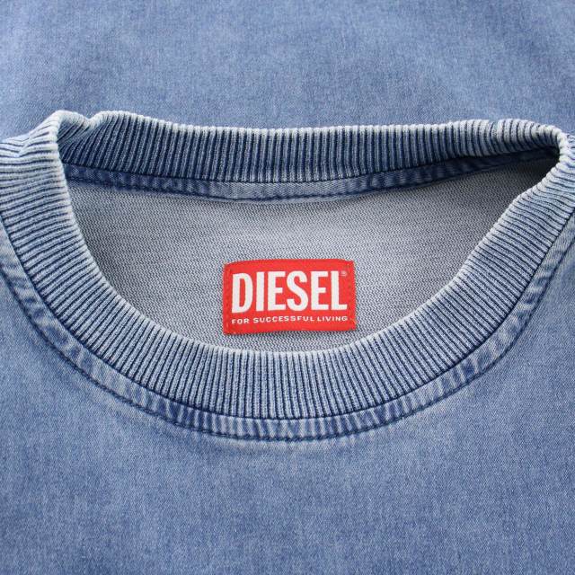 ディーゼル DIESEL D-BIGGOR-NE TRACK DENIM T-SHIRT Tシャツ デニム