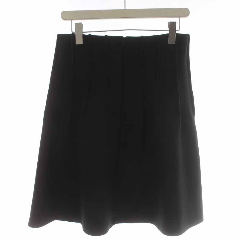 JIL SANDER ジルサンダー ひざ丈スカート 黒 4104825E0128 JIL SANDER - JIL SANDER ジルサンダー ひざ丈スカート XS 黒