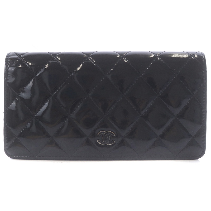 シャネル CHANEL ココマーク マトラッセ 長財布 二つ折り ロング 