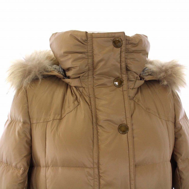 バーバリーブルーレーベル BURBERRY BLUE LABEL ダウンコート アウター
