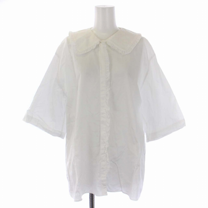 6 ROKU BEAUTY&YOUTH B&Y ロク ビューティーアンドユース COTTON FRILL 
