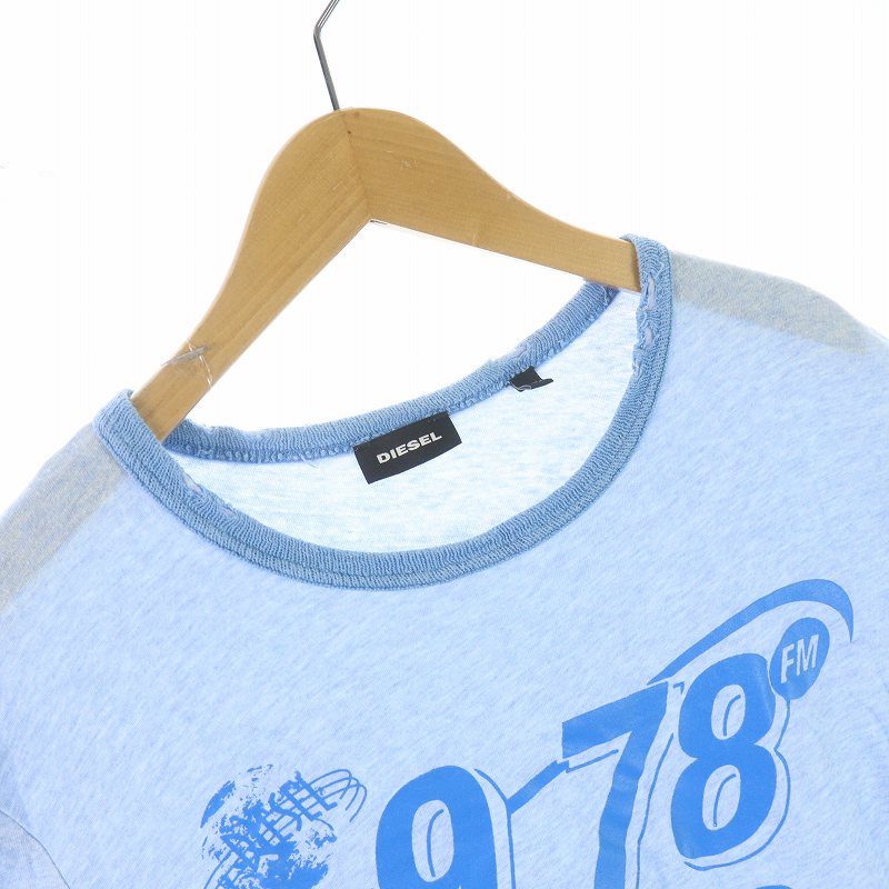 ディーゼル DIESEL Tシャツ カットソー クルーネック プル ディーゼル DIESEL Tシャツ カットソー クルーネック プル
