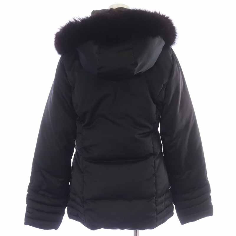 モンクレール MONCLER ダウンジャケット リアルファー ジップアップ 0 