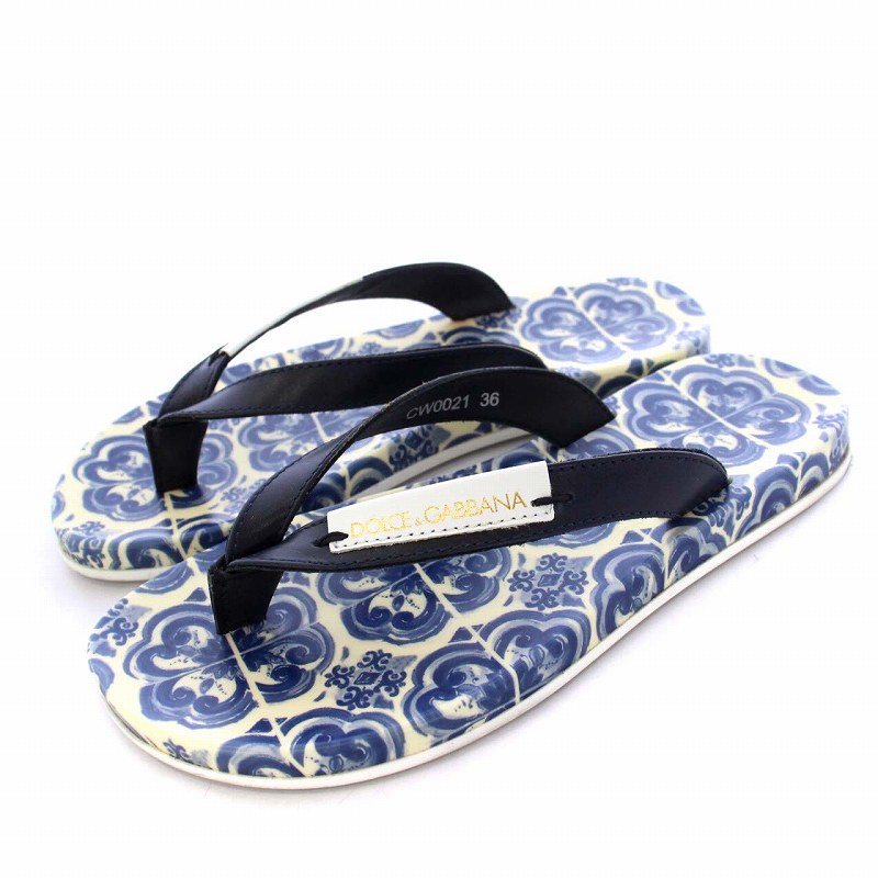 ドルチェ&ガッバーナ ドルガバ DOLCE&GABBANA ビーチサンダル トング  