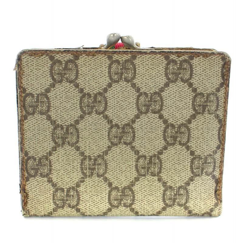 グッチ GUCCI ヴィンテージ オールドグッチ シェリーライン GG柄 二 