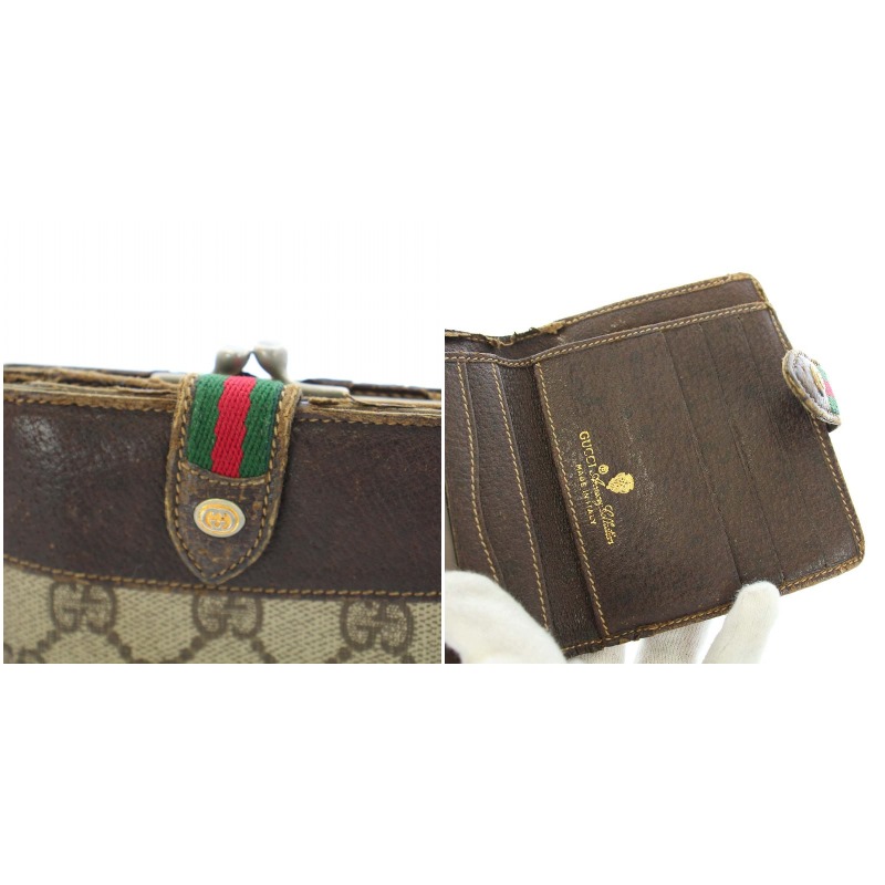 グッチ GUCCI ヴィンテージ オールドグッチ シェリーライン GG柄