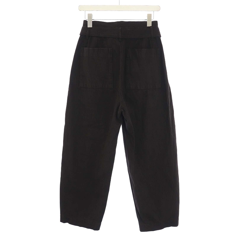 SEEALL　BELTED CLOPPED シーオール　クロップドパンツ SEEALLRECONSTRUCTED BELTED BUGGY DENIM | 入荷や営業だけでなく