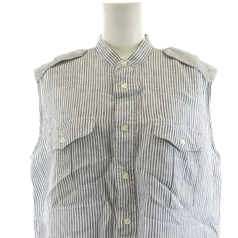 ラルフローレン　正規品　ワンピース　ノースリーブ　ストライプ柄　美品 ポロ ラルフローレン POLO RALPH LAUREN ワンピース ミモレ ロング