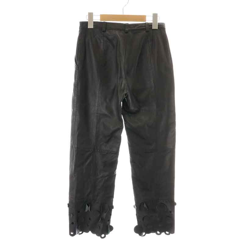 EMPORIO ARMANI エンポリオアルマーニ レザーパンツ スキニーパンツ