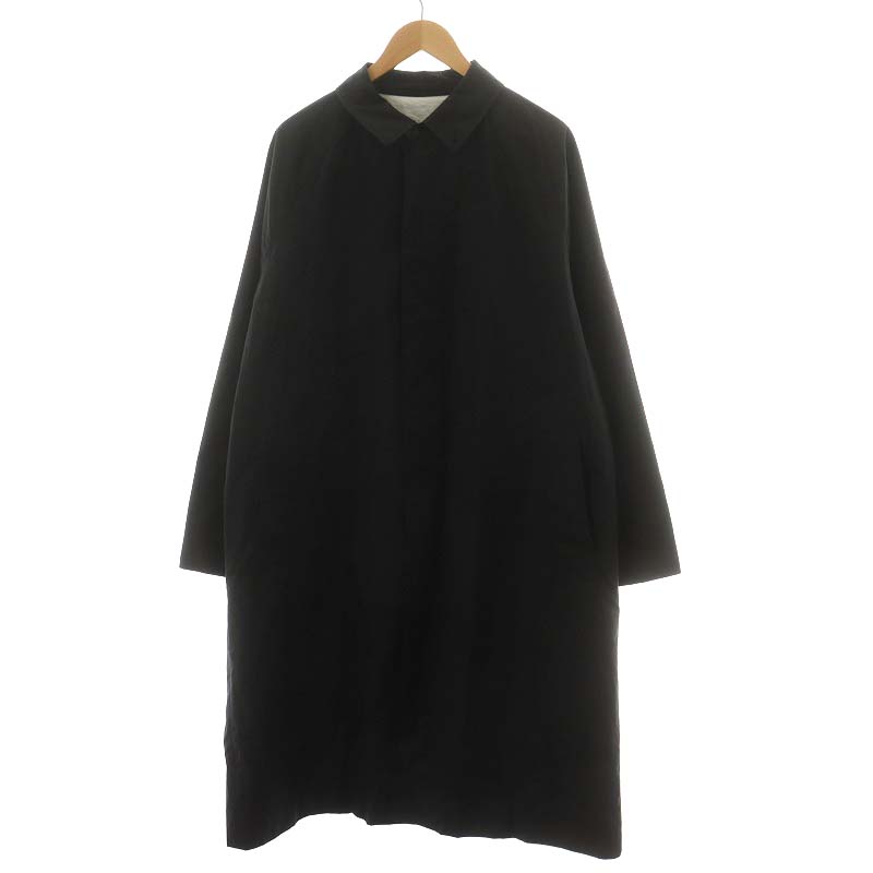 エイトン ATON BALMACAAN COAT ステンカラーコート ロング丈 アウター 