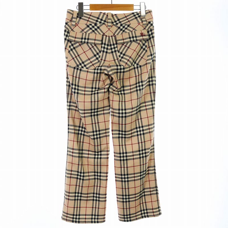 美品　バーバリーブルーレーベル　テーラードM ノバチェック　黒　1B ロゴB 美品 バーバリーブルーレーベル テーラードM ノバチェック 黒 1B