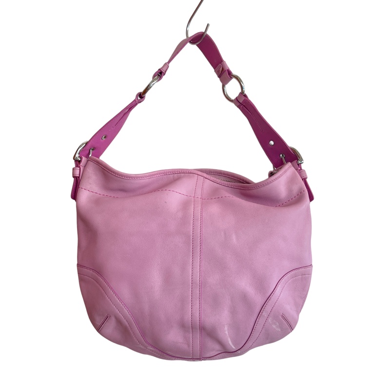 正規品　COACH コーチ　レザー　ワンショルダーバッグ　ピンク　9541 正規品 COACH コーチ レザー ワンショルダーバッグ ピンク 9541 正規品