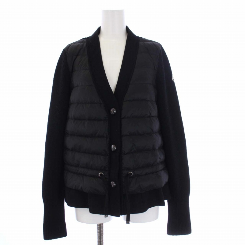 モンクレール MONCLER MAGLIONE TRICOT CARDIGAN ダウン切替 ニット  
