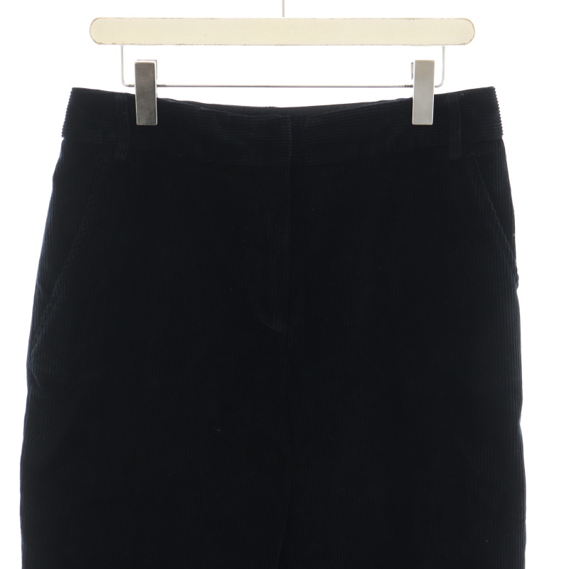 MaxMara WEEKEND LINE ブラックコーデュロイスカート42