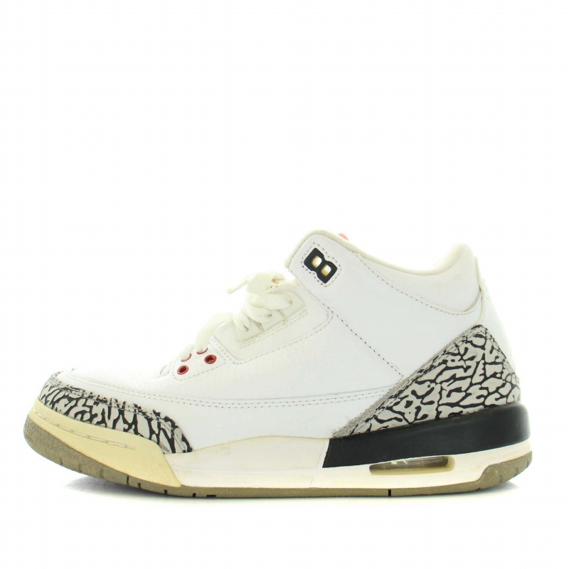 Air Jordan 3 キッズスニーカー ホワイトセメント