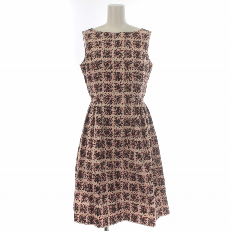 未使用品 ジェイ&エムデヴィッドソン J&M Davidson フレアワンピース  